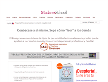 Tablet Screenshot of madanescertification.com